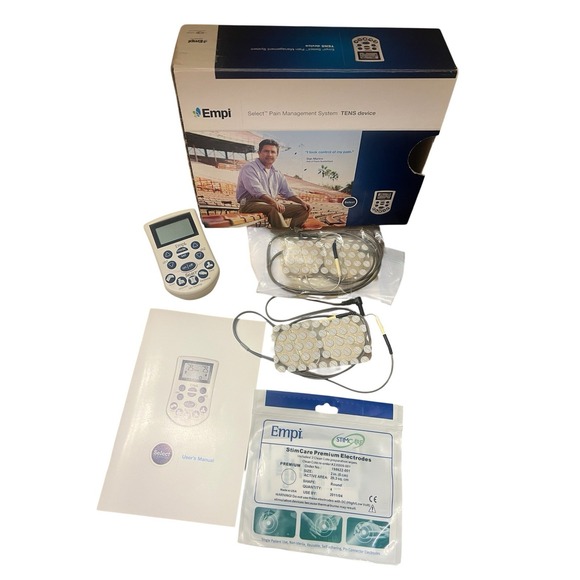 EMPI Select T.E.N.S. Kit Device Pain Manage System 1.5 Tens and Accessories - Picture 1 of 1